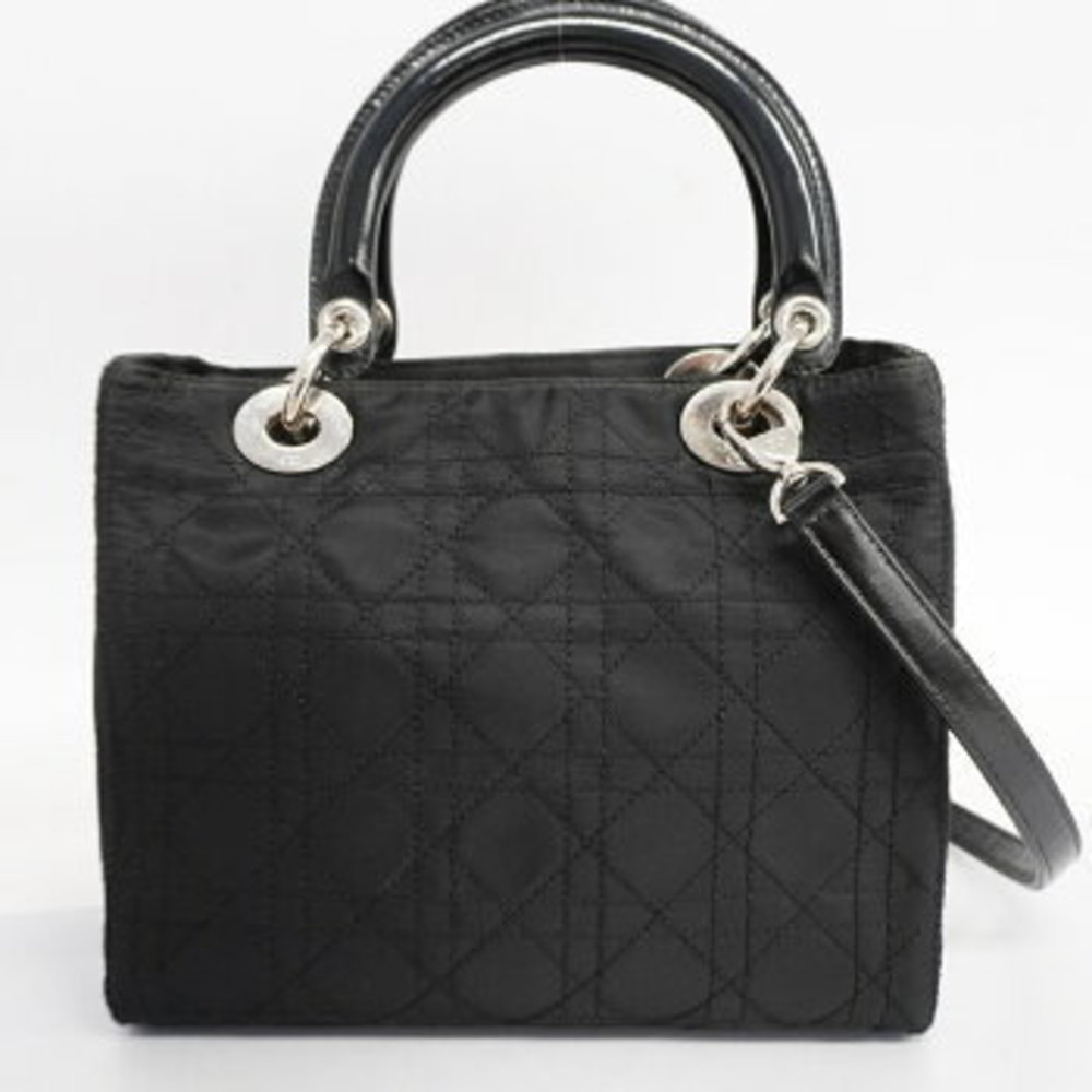 Christian Dior Lady Dior Nylon Shoulder Bag - Picture 12 of 13